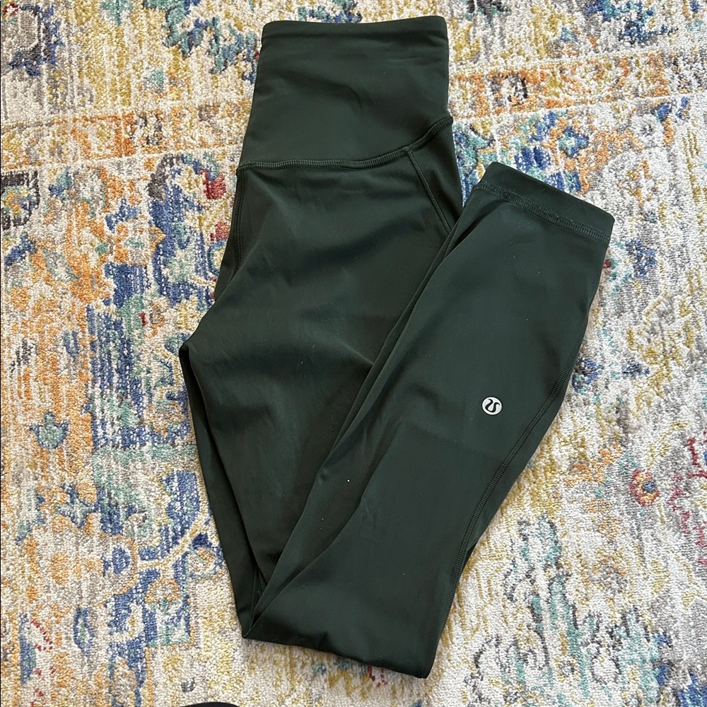lululemon brushed base pace cropped legging